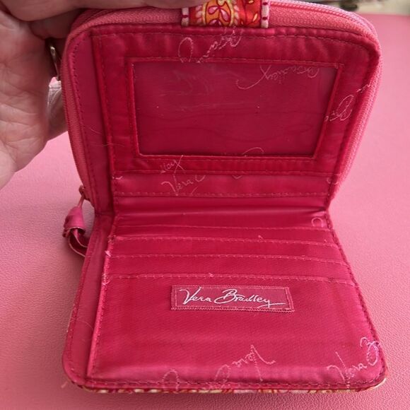 Vera Bradley Sherbert “Square” Wallet - Picture 3 of 4
